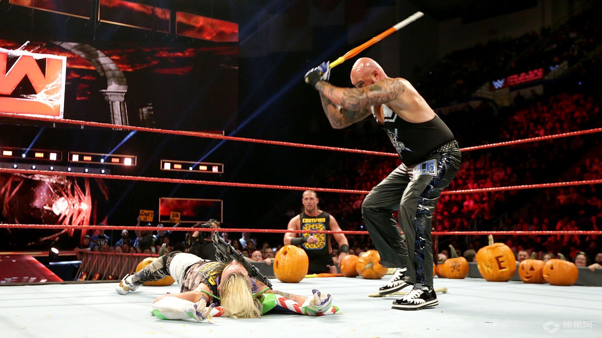 高柏回归raw暴打莱贝克,高柏vs布洛克2017世纪之战