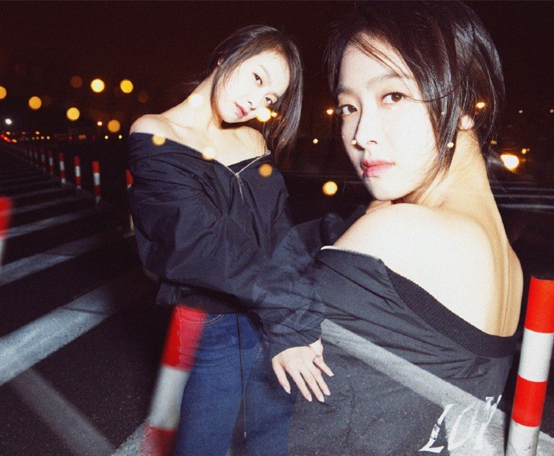 宋佳和杨幂穿衣搭配,杨幂宋佳靠一个发型变少女