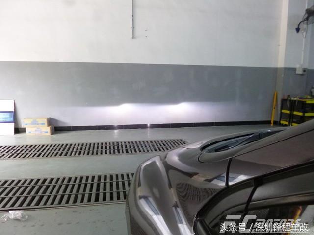 奥德赛远光灯改方形透镜,山东本田奥德赛感应大灯改装