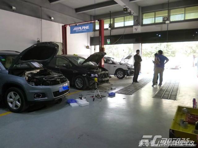 奥德赛远光灯改方形透镜,山东本田奥德赛感应大灯改装