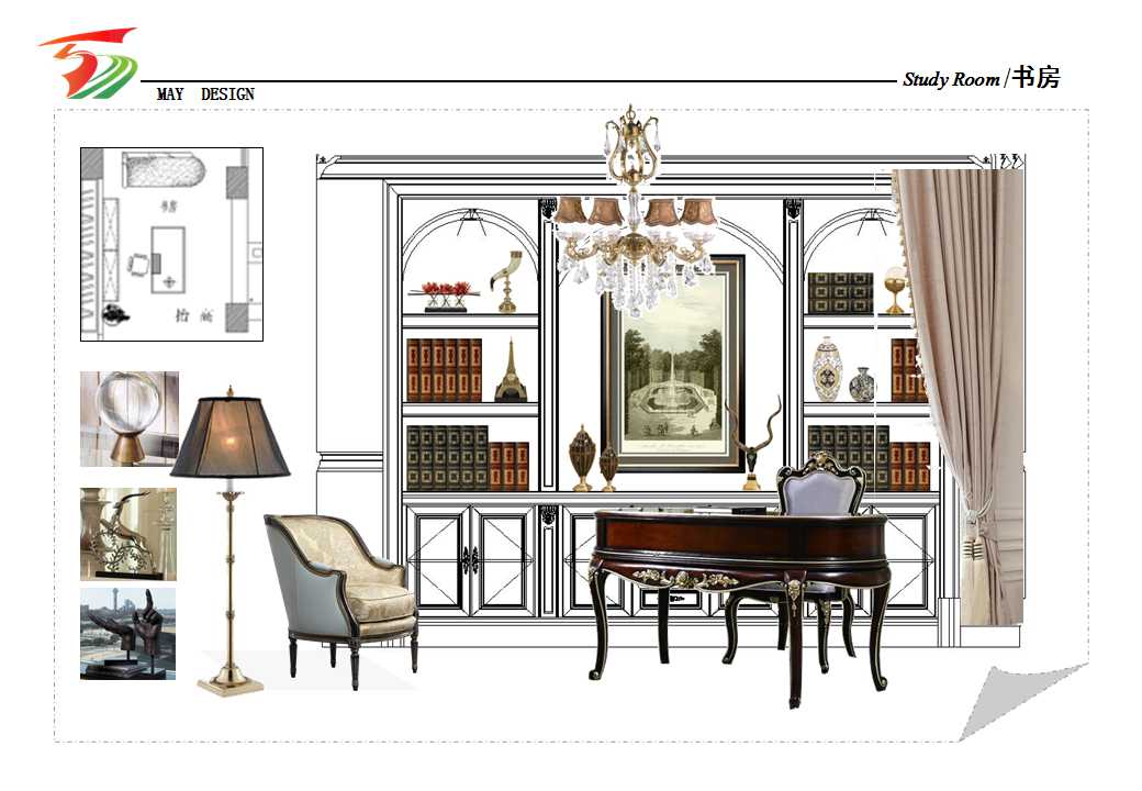 案例鉴赏当浪漫邂逅奢华中海紫玉豪庭张公馆