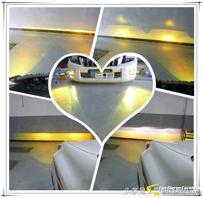 霸道改海拉透镜细节,丰田霸道升级透镜