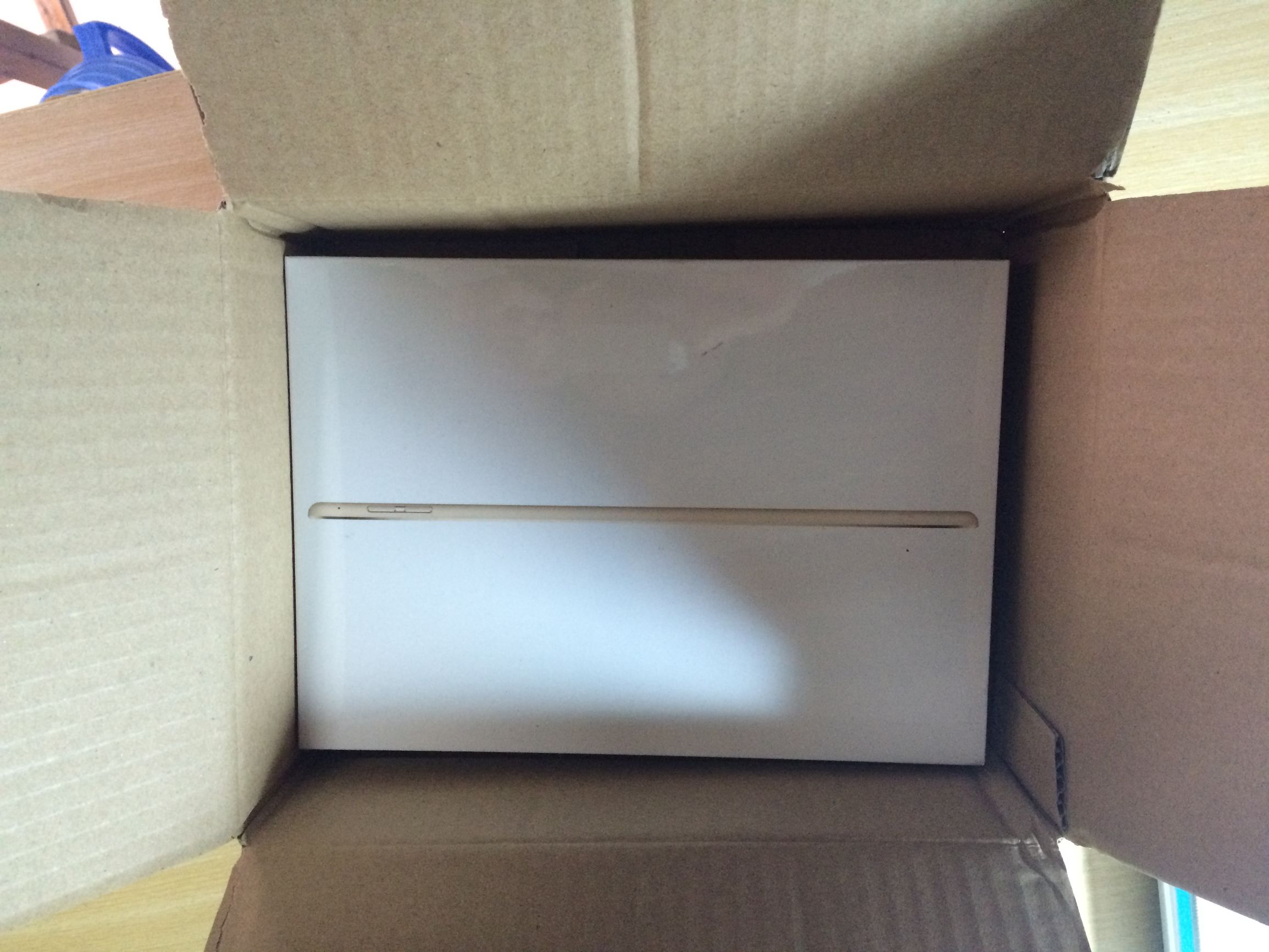 ipadair232G开箱,ipadair2银色开箱