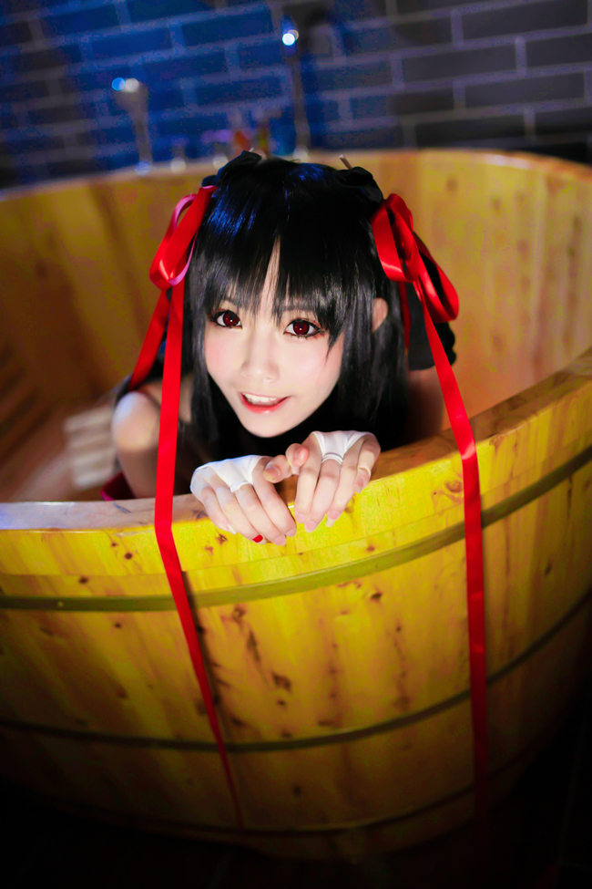 机巧少女cos图片,cos正片双人动作花怜