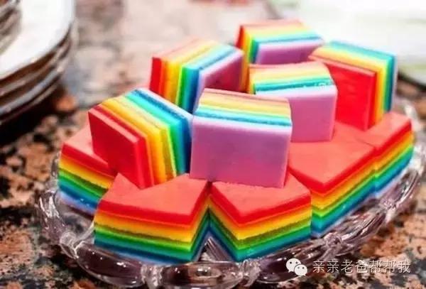 小孩都会做的简单星空果冻,精美自制彩虹果冻