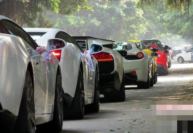 温州最土豪婚车车队,温州结婚婚车队