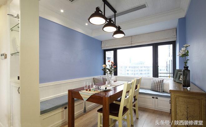 122平方清新美式风打造温馨小家,142平别墅美式轻奢