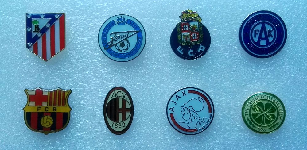 足球俱乐部徽章大全,徽章收藏有意义吗