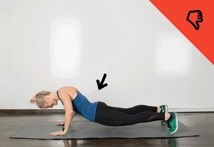 俯卧撑的姿势不对会不会导致腰痛,腰痛做俯卧撑能超负荷做吗