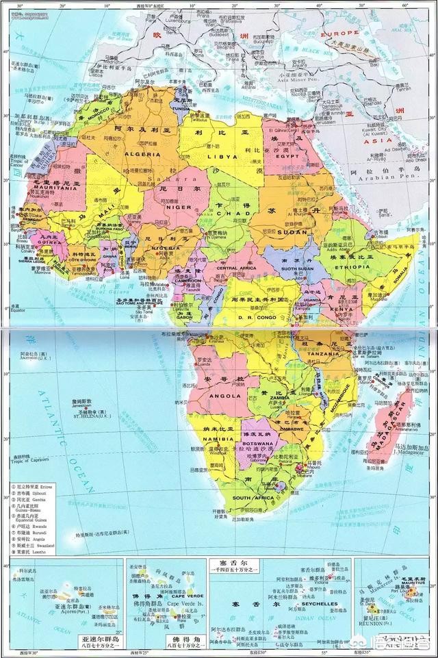 非洲西海岸为什么岛屿特少