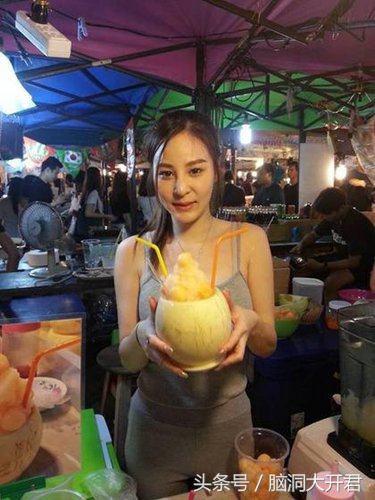 泰国最美果汁西施,泰国果汁西施最火的视频