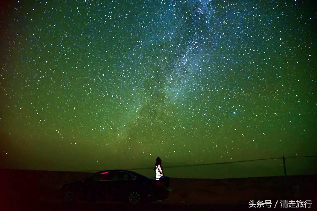 阿拉善的星空,阿拉善银河