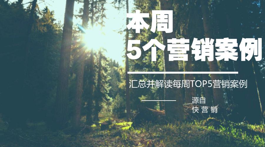 十五个成功营销案例,营销本周计划