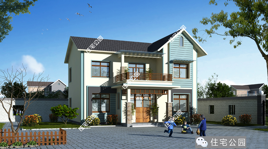 110平方农村自建房独立楼梯平面图,农村自建房三层三间房图纸165平