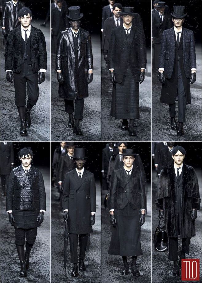 thombrowne正装,thombrowne风格给人的感觉