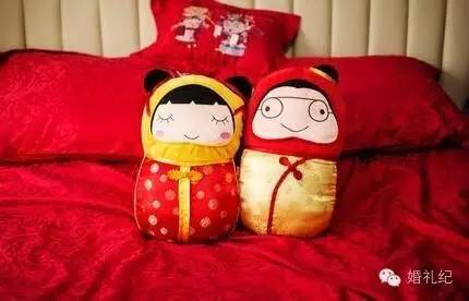 压床结婚娃娃,泰迪熊压床娃娃批发