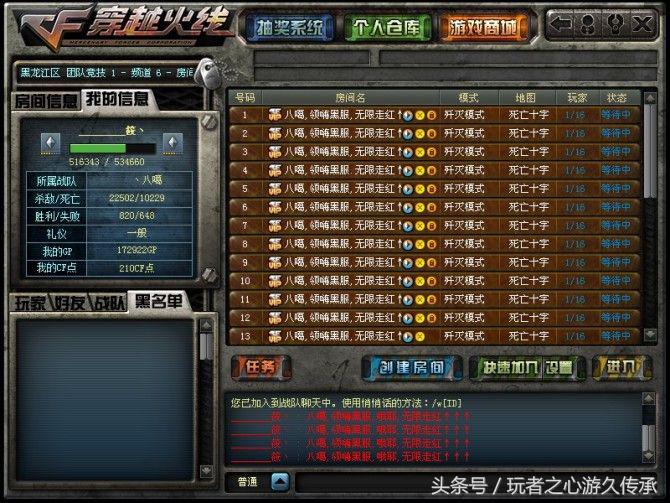 cf6年生化老玩家,cf6年老玩家