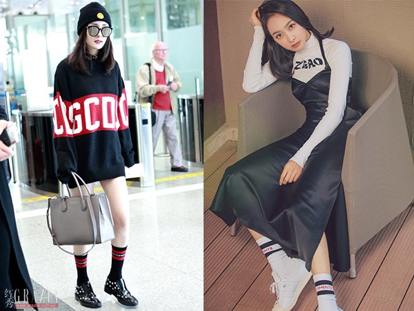 vetements袜子鞋白,vetements袜靴