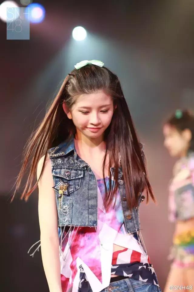 snh48林思意晋升明星殿堂,snh48林思意
