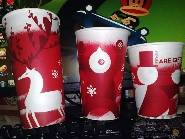 星巴克圣诞杯分析,星巴克圣诞红杯变化