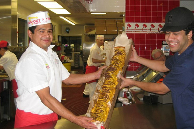 最好吃的汉堡-In-N-Out隐藏菜单攻略