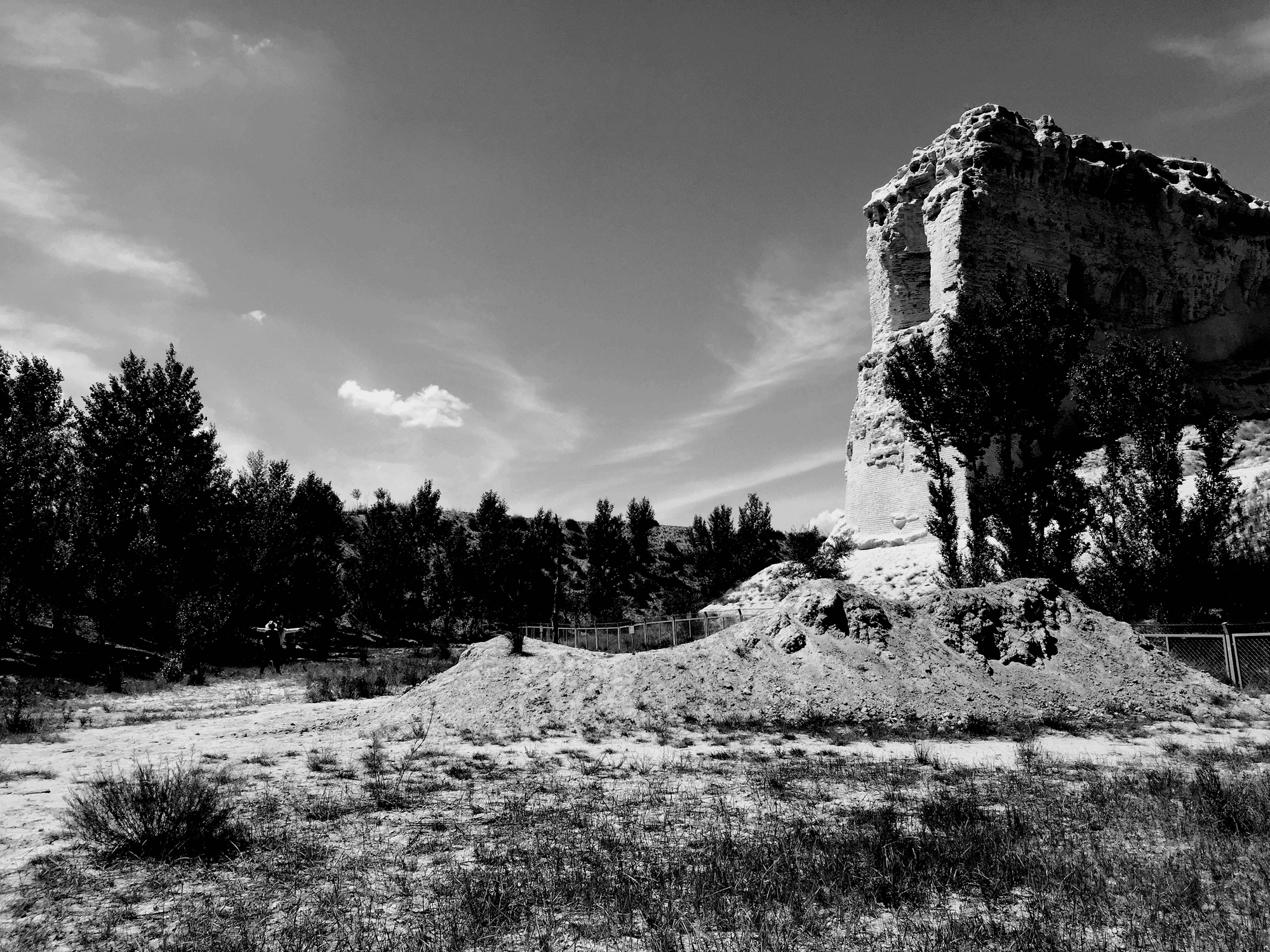 历史丨匈奴最后的遗址：废都统万城