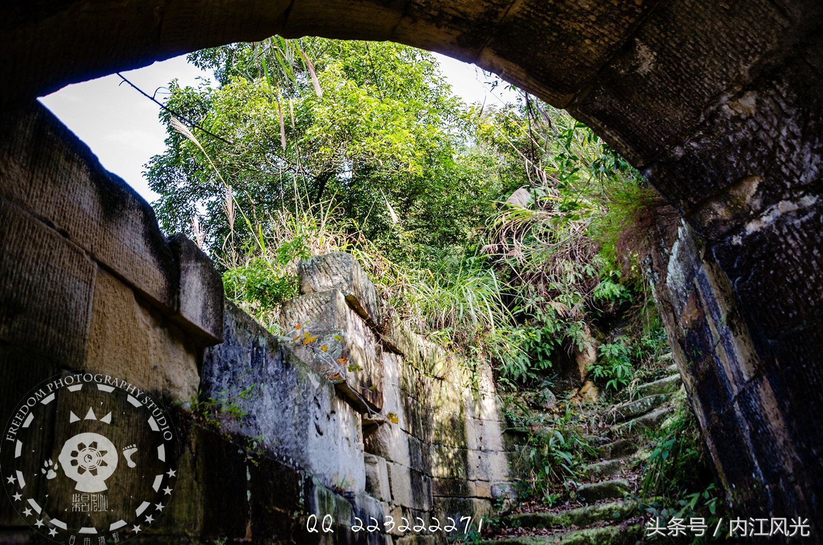 攀越震撼的内江威远高顶寨
