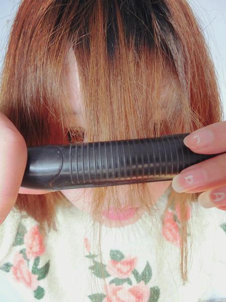 空气刘海打薄教程,又简单又好看的空气刘海教程