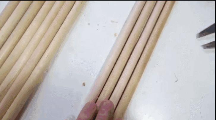 圆棒包尖榫手工制作方法,圆木榫工具的制作