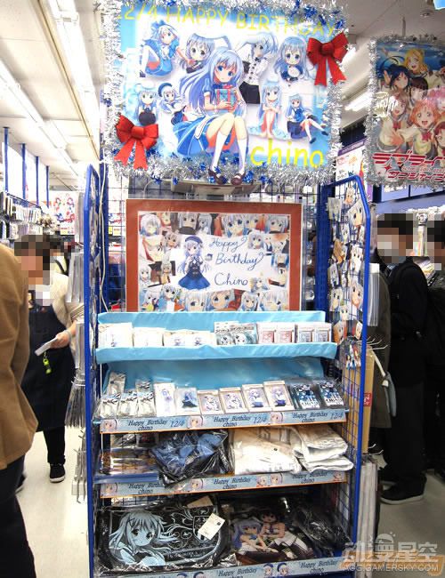 萝莉就是正义秋叶原店铺为《点兔》女主智乃庆生