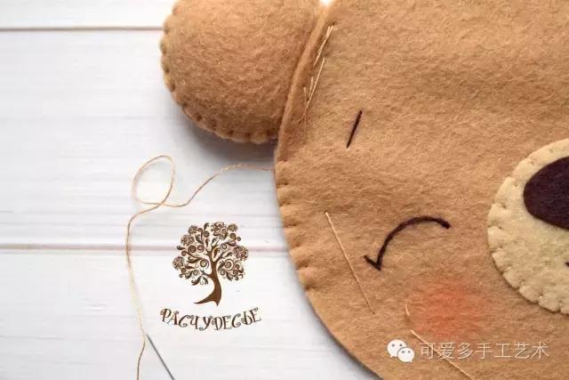 冬天可爱小熊,萌化了的可爱小熊怎么做