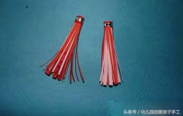 幼儿园元旦手工纸箱灯笼制作,幼儿园元旦手工主题关于灯笼制作