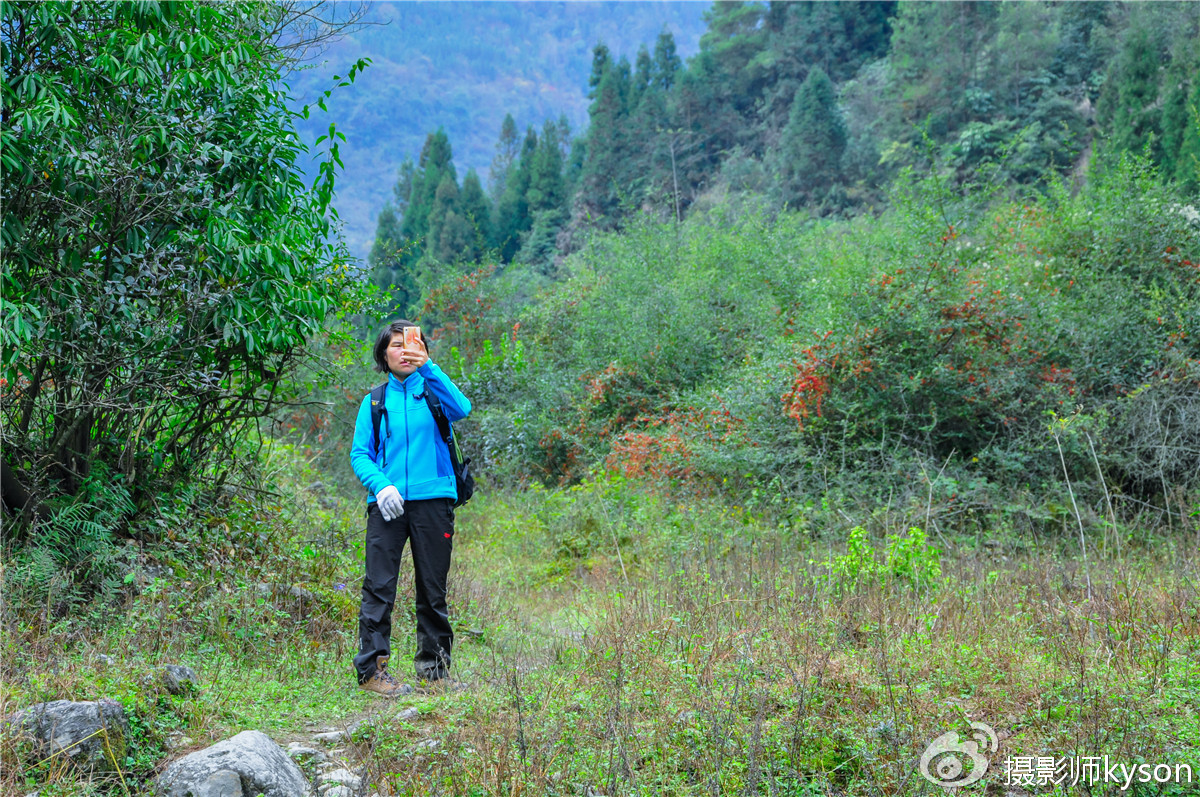 侠之梦受邀参与恩施坪坝营线路测试，冬季溯溪，冰冷刺骨，第一天