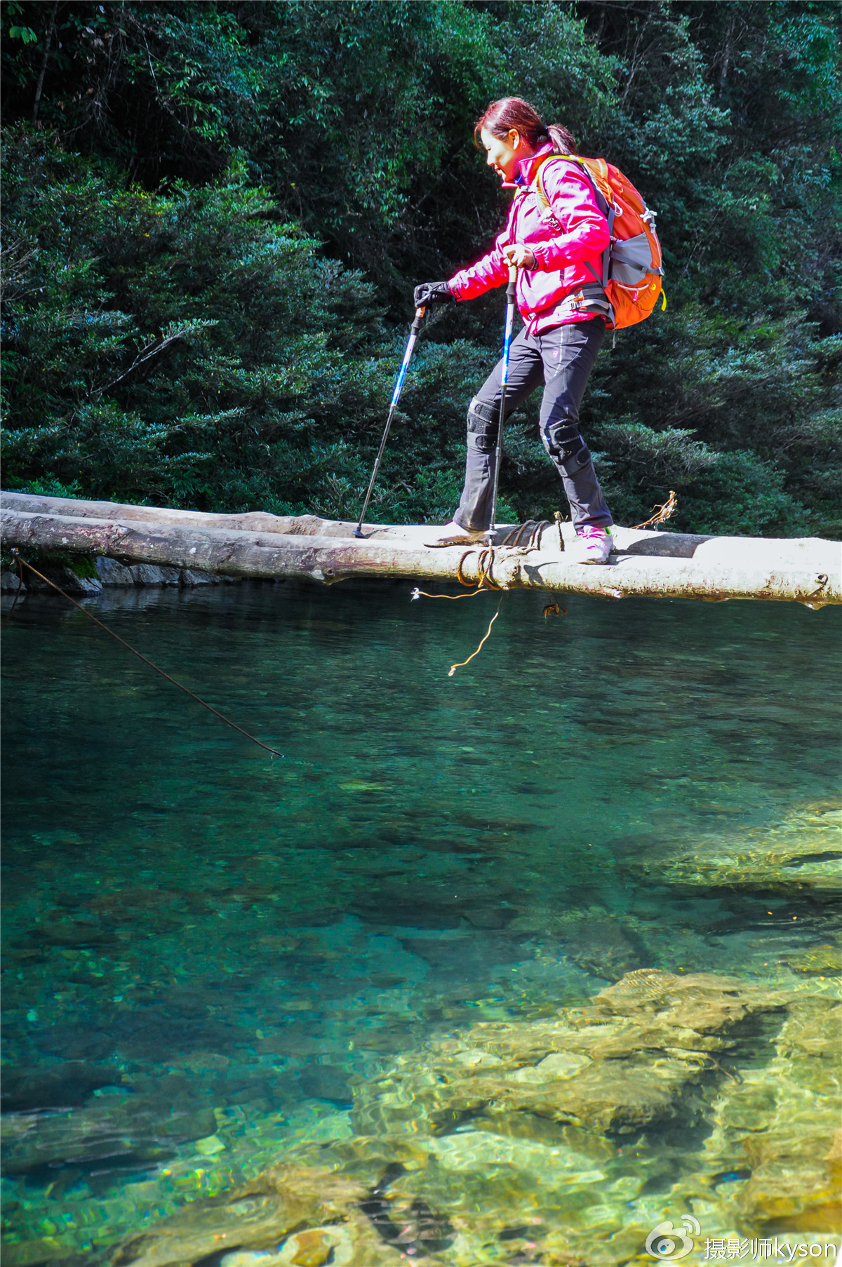 侠之梦受邀参与恩施坪坝营线路测试，冬季溯溪，冰冷刺骨，第一天