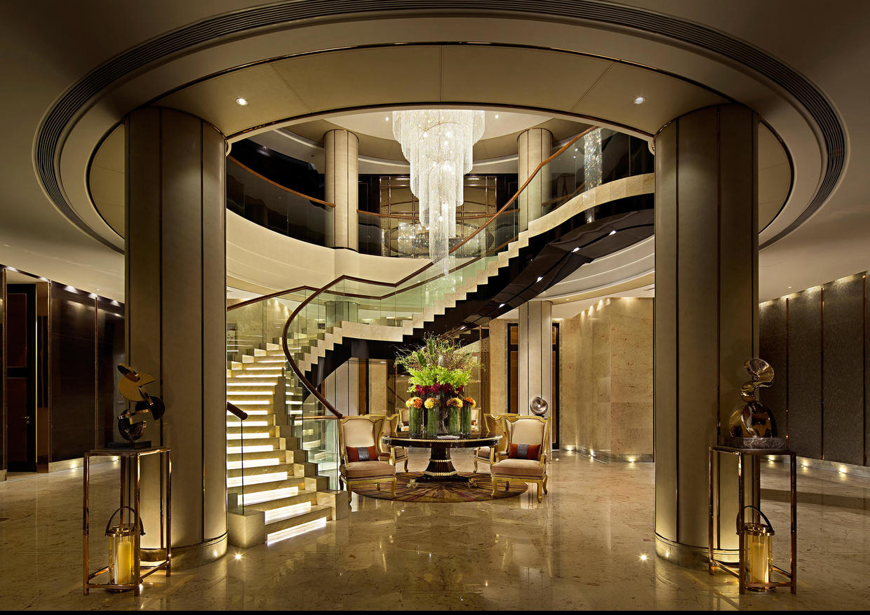 DHA室内设计作品分享:长春益田喜来登别墅会所