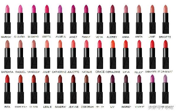 排名靠前的口红色号,今年卖得最好口红色号