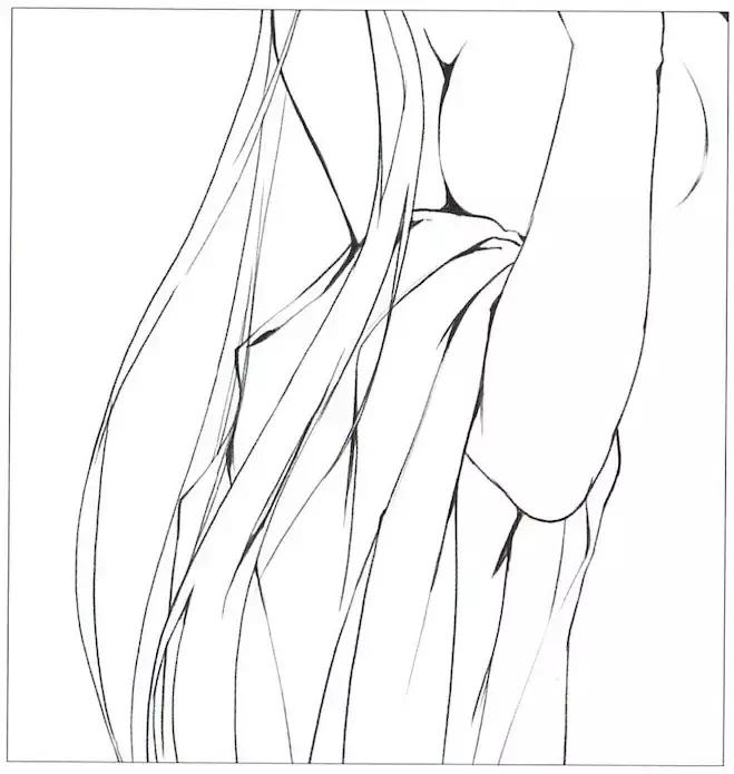 褶皱衣服的画法,古风衣服褶皱画法