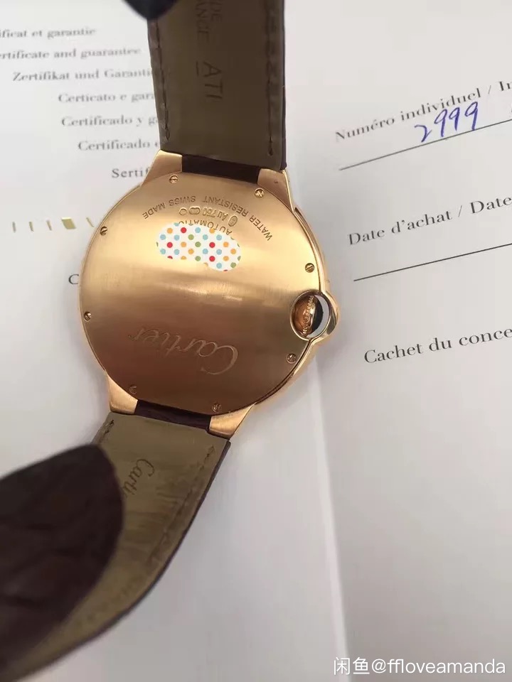 卡地亚蓝气球系列w6900651腕表,卡地亚蓝气球w6900651回收价