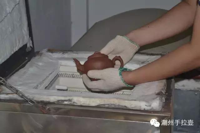 潮州朱泥手拉壶和宜兴朱泥对比,潮州蛋壳手拉壶泥料