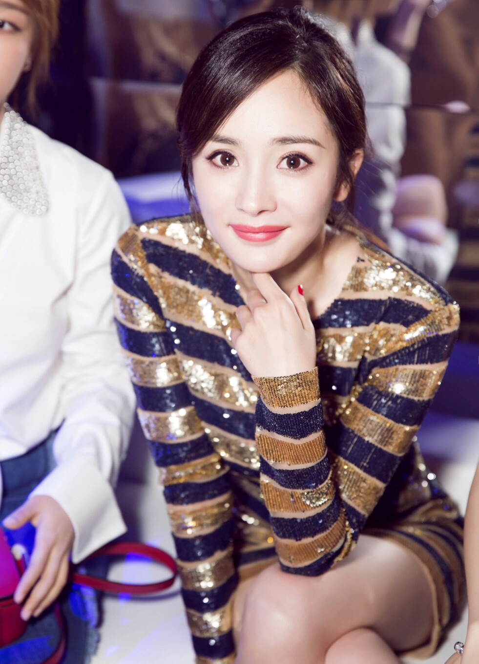 杨幂英文名为什么叫mini,杨幂大s小s