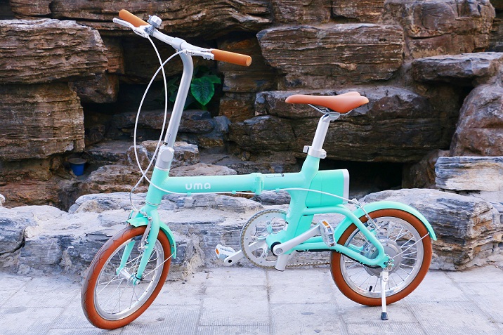 云马mini折叠助力自行车,云马mini试驾