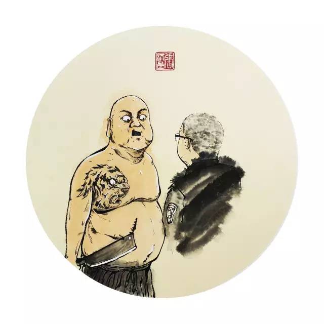 「本土插画师」洪昌:水墨