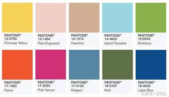 pantone公布2018年流行色彩预测,pantone公布的2019年度色彩是