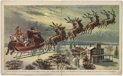 圣诞老人骑的那个鹿叫什么鹿,圣诞老人的坐骑麋鹿到底有多大