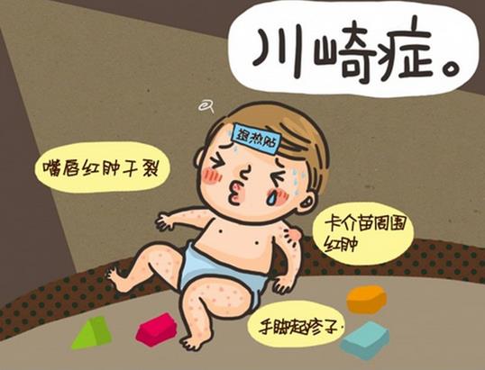 患过川崎病的宝宝感冒了,小儿发烧不咳嗽怀疑川崎病