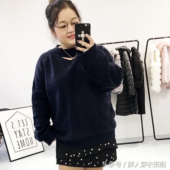 胖女人如何穿衣显瘦冬季,胖美眉怎样穿搭显瘦