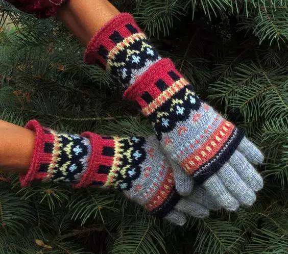 五指手套编织详细教程,五指手套的编织方法新手