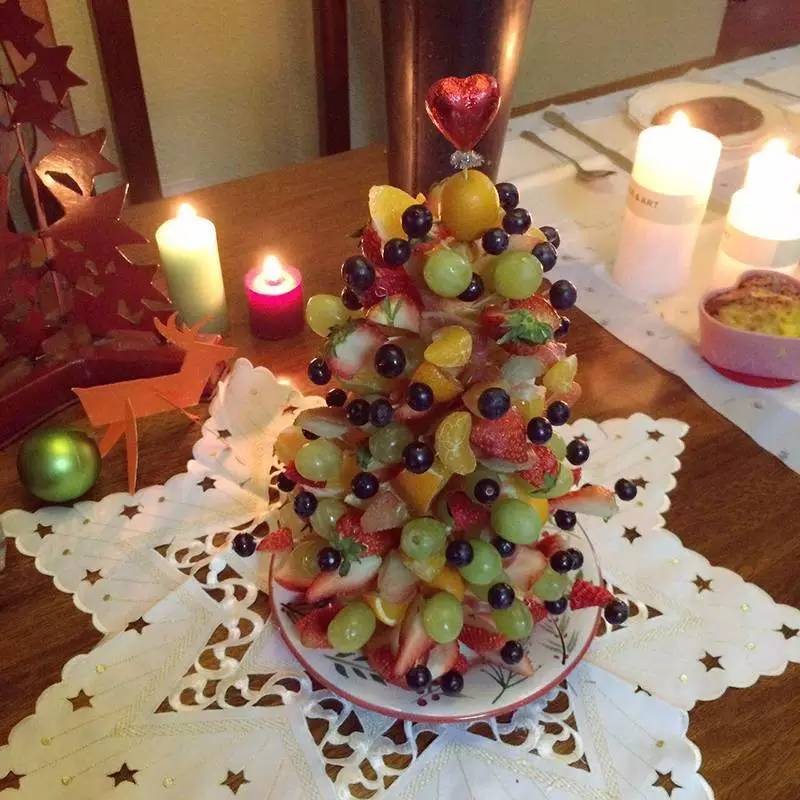 松江张大娘准备这样子过圣诞节