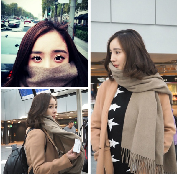 异域风情服饰不够围巾来凑,小众不撞围巾搭配