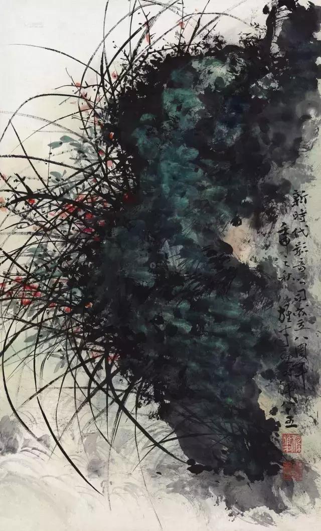 中国十大名家画兰,八大名家画兰花